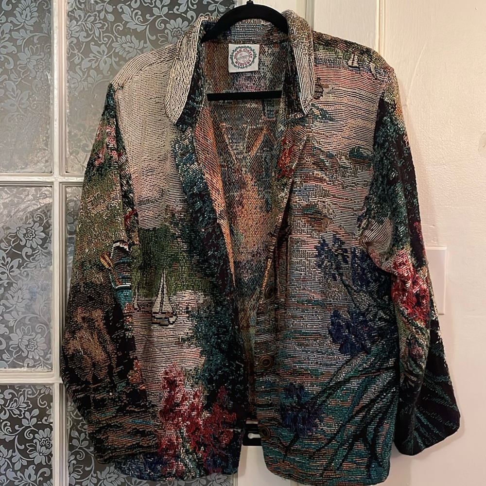 Vintage Sugar Street Weavers Jacket 🧵🪡